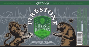 Firestone Walker Brewing Company Rev. 279 Luponic Distortion October 2015