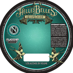 Ninkasi Brewing Company Helles Belles