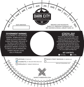 Dark City Brewing Co Charrette Ale