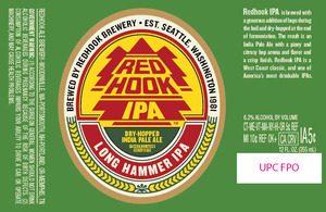 Redhook Ale Brewery Longhammer IPA