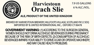 Harviestoun Orach Slie October 2015