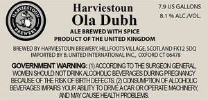 Harviestoun Ola Dubh October 2015