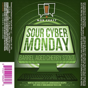 Mobcraft Sour Cyber Monday