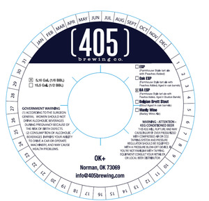405 Brewing Co. Ba Esp October 2015