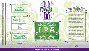 Tomfoolery Ipa November 2015