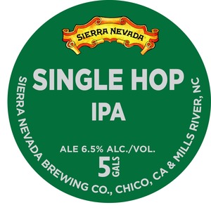 Sierra Nevada Single Hop IPA November 2015