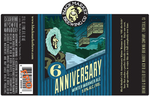 Black Market Brewing Co 6th Anniversary Winter Warmer Ale