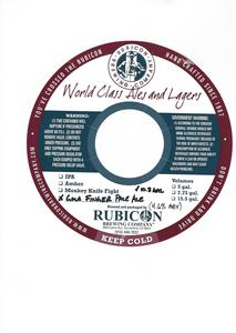 Rubicon Brewing Company Gold Finger Pale Ale November 2015