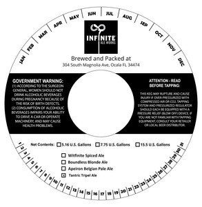 Tantric Tripel Ale November 2015