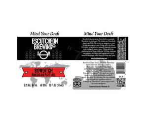 Escutcheon Brewing Co. Bowditch American Pale Ale November 2015