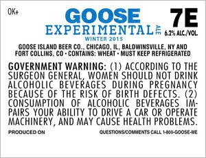 Goose Island Beer Co. Experimental Winter