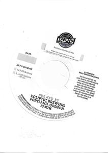 Ecliptic Brewing Rastaban Oud Bruin Ale