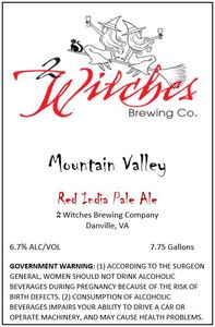 2 Witches Brewing Company Mountain Valley November 2015