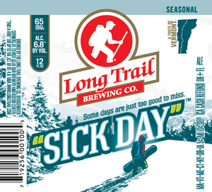 Long Trail Brewing Company Sick Day November 2015