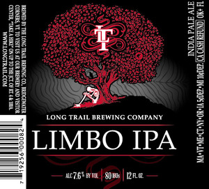 Long Trail Brewing Company Limbo IPA November 2015