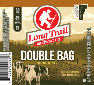 Long Trail Brewing Company Double Bag November 2015