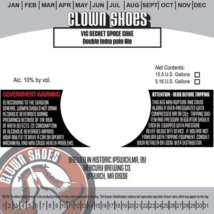 Clown Shoes Vic Secret Space Cake November 2015