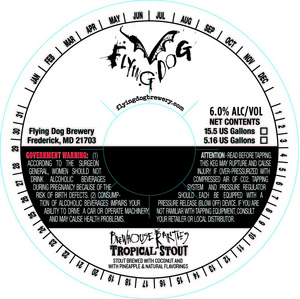 Flying Dog Tropical Stout November 2015