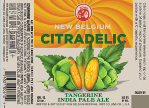 New Belgium Brewing Citradelic November 2015