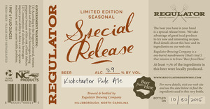 Regulator Brewing Company Kickstarter
