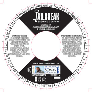Jailbreak Brewing Company Odb