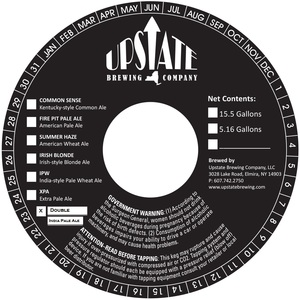 Upstate Brewing Company Double November 2015