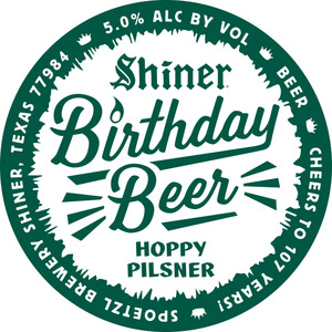 Shiner Birthday Beer