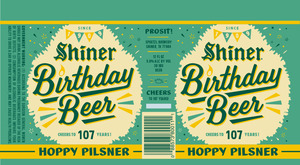Shiner Birthday Beer November 2015