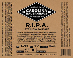 R.i.p.a. Rye India Pale Ale