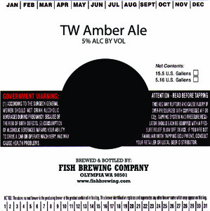 Fish Brewing Company Tw Amber Ale