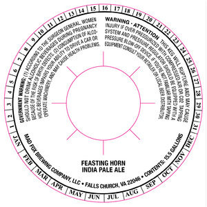 Mad Fox Brewing Company Feasting Horn