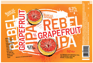 Samuel Adams Rebel Grapefruit IPA October 2015