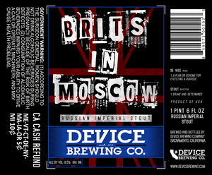 Device Brewing Co Brits In Moscow November 2015