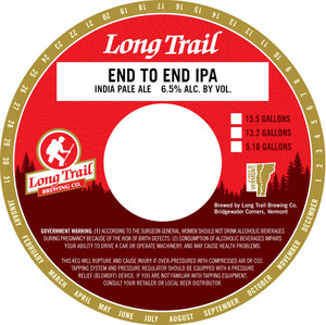 Long Trail Brewing Company End To End November 2015