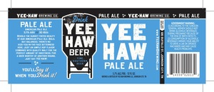 Yee-haw Pale Ale November 2015