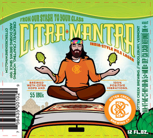 Otter Creek Brewing Citra Mantra November 2015