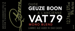 Oude Geuze Boon Vat 79 November 2015