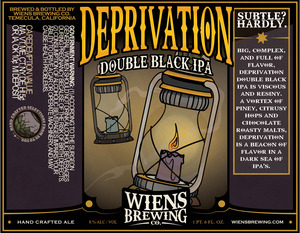 Wiens Brewing Company Deprivation