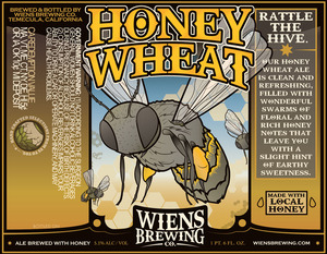 Wiens Brewing Company Honey Wheat November 2015