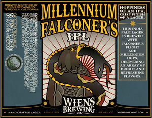 Wiens Brewing Company Millennium Falconer's November 2015