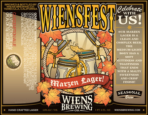 Wiens Brewing Company Wiensfest November 2015