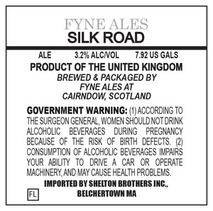 Fyne Ales Silk Road November 2015