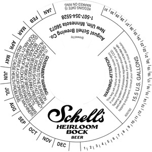 Schell's Heirloom Bock November 2015