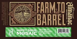 Almanac Beer Co. Hoppy Sour: Mosaic November 2015