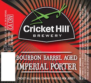 Cricket Hill Brewery Bourbon Barrel Aged Imperial Porter