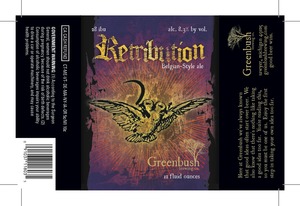 Greenbush Brewing Co. Retribution November 2015