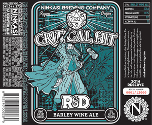 Ninkasi Brewing Company Critical Hit November 2015