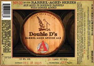 Avery Brewing Company Double D's Barrel-aged Spiced Ale