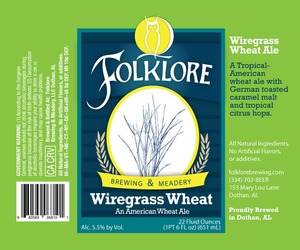 Folklore Wiregrass Wheat December 2015