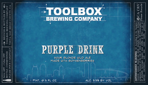 Toolbox Brewing Company Purple Drink November 2015